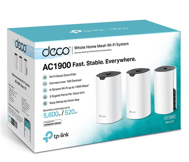 TP-Link DECO S7 Mesh WiFi (1900Mb/s a/b/g/n/ac) 3xAP - 1244110 - zdjęcie 3